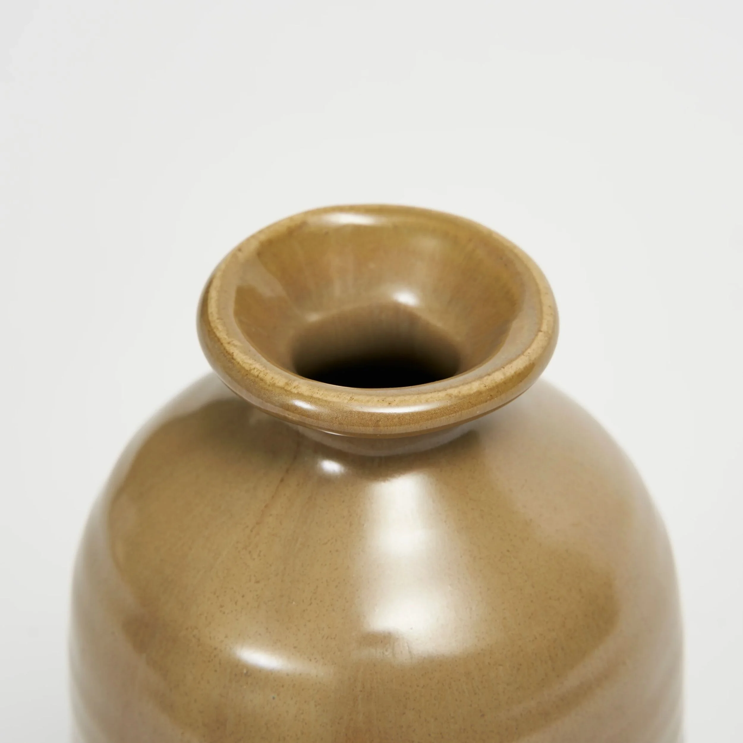 Antique Brown Vase - Image 3