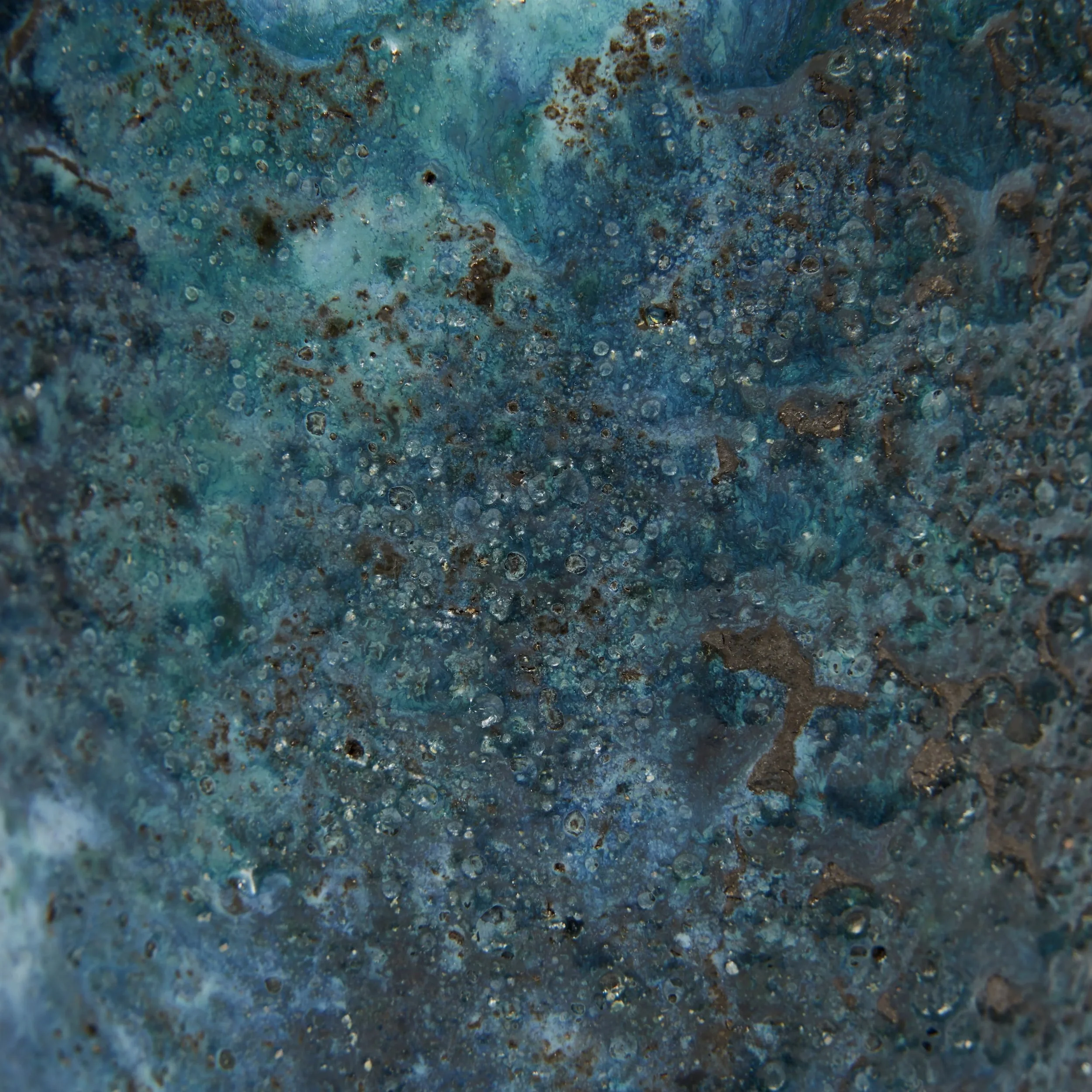 Antique Turquoise German Jug - Image 4