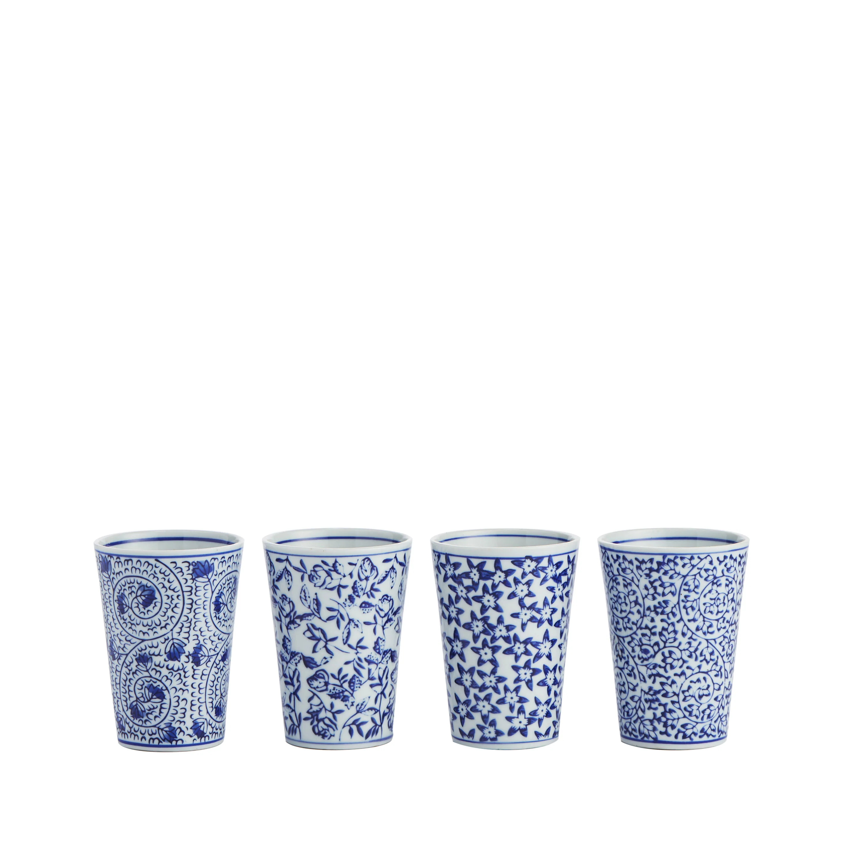 Blue & White China Vases for Hire - 223