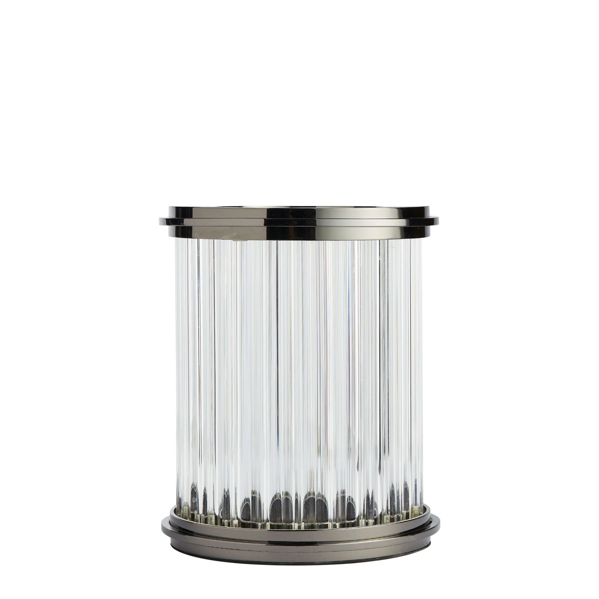 Chrome Rim Crystal Lantern for Hire - 015