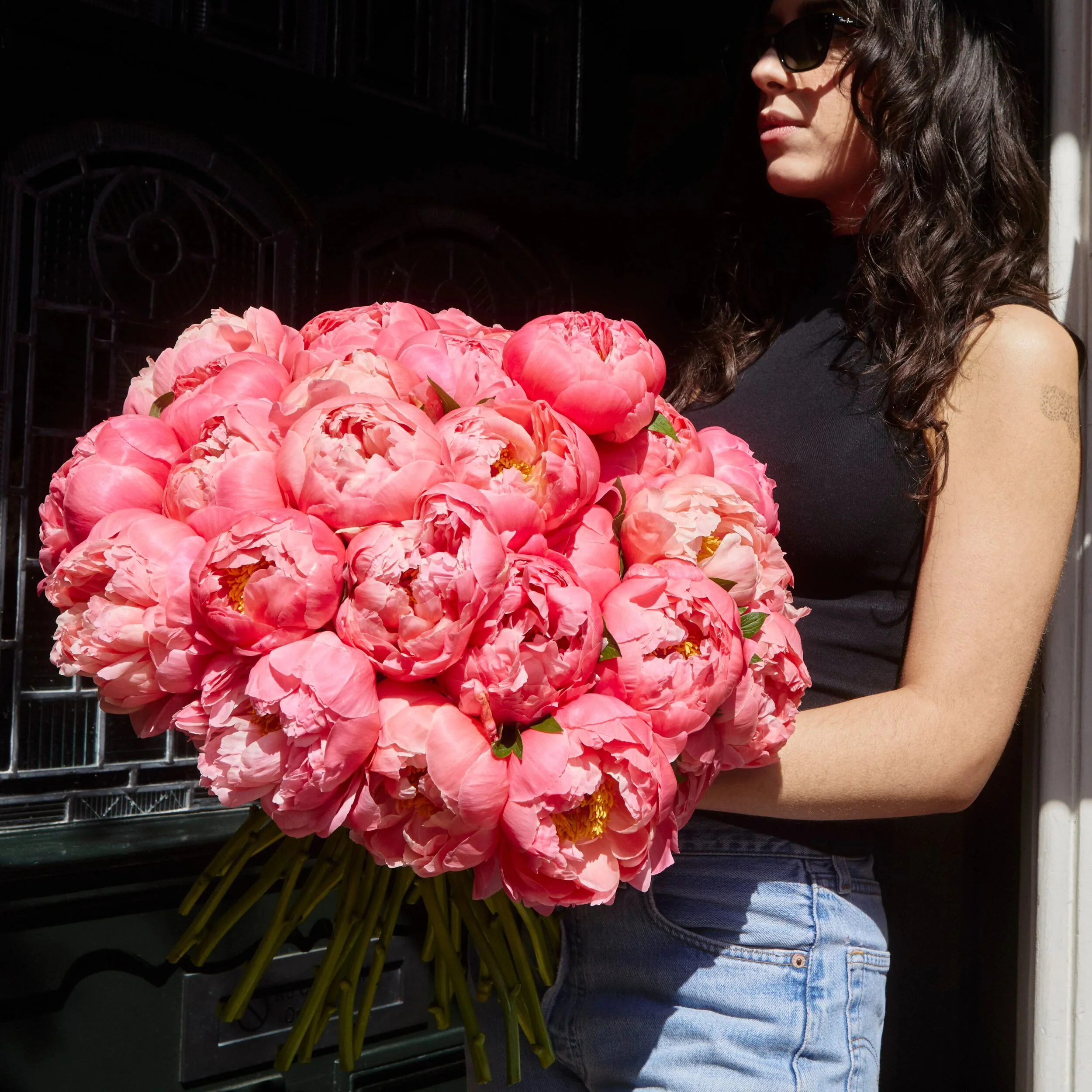 Coral Charm Peonies - Image 4