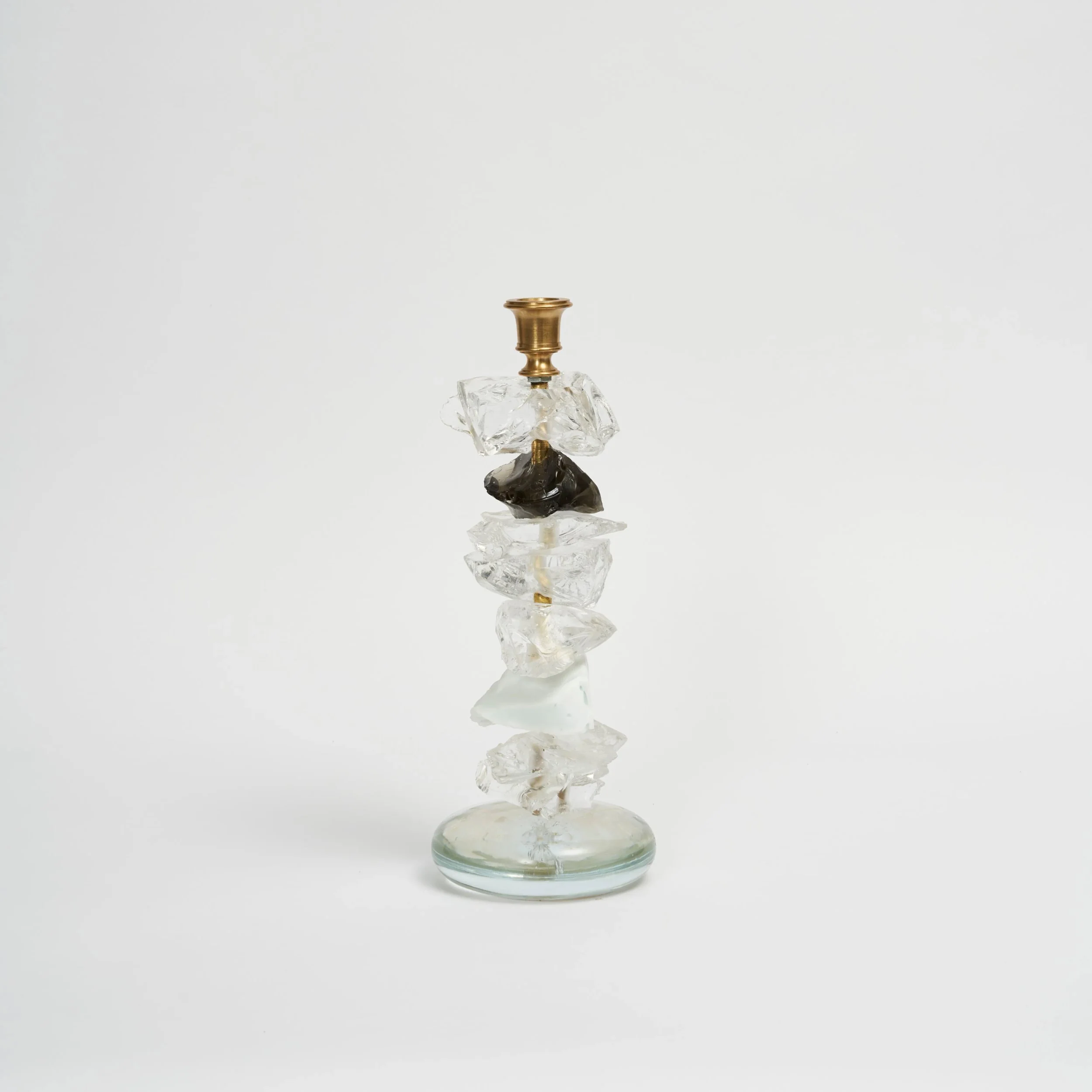 Murano Crystal Candle Holder - Image 2