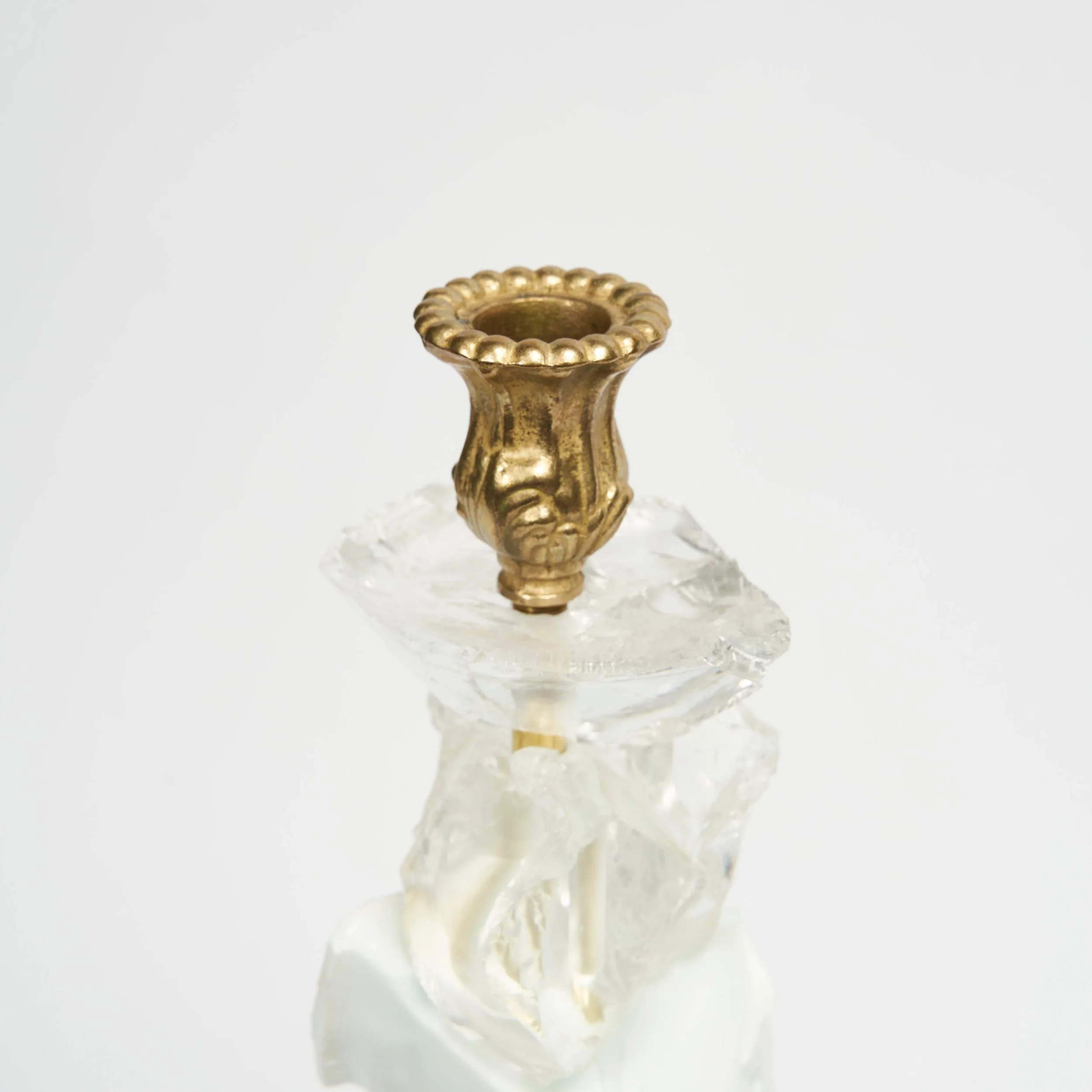 Murano Crystal Candle Holder - Image 3
