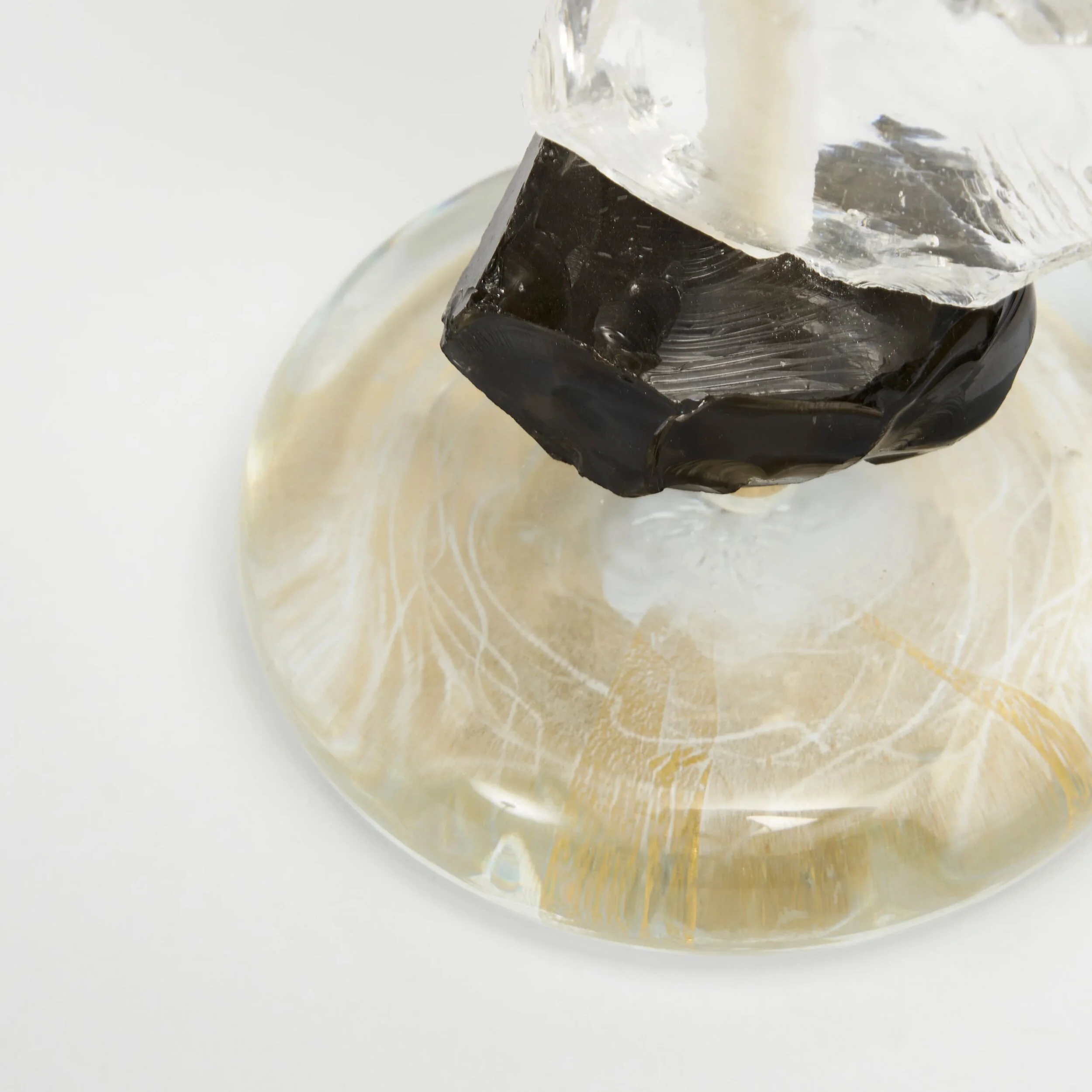 Murano Crystal Candle Holder - Image 4