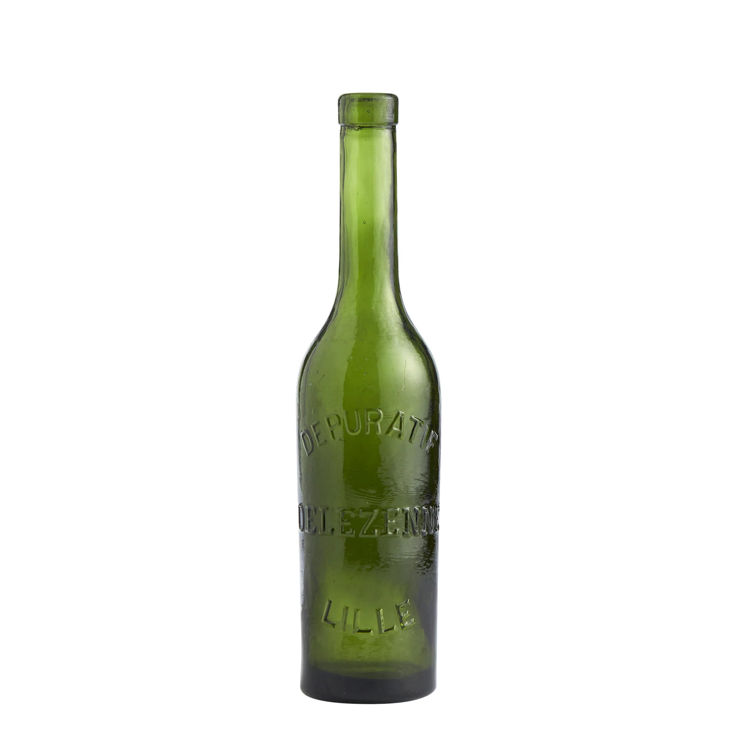 Dark Green Milk Bottle for Hire - 031