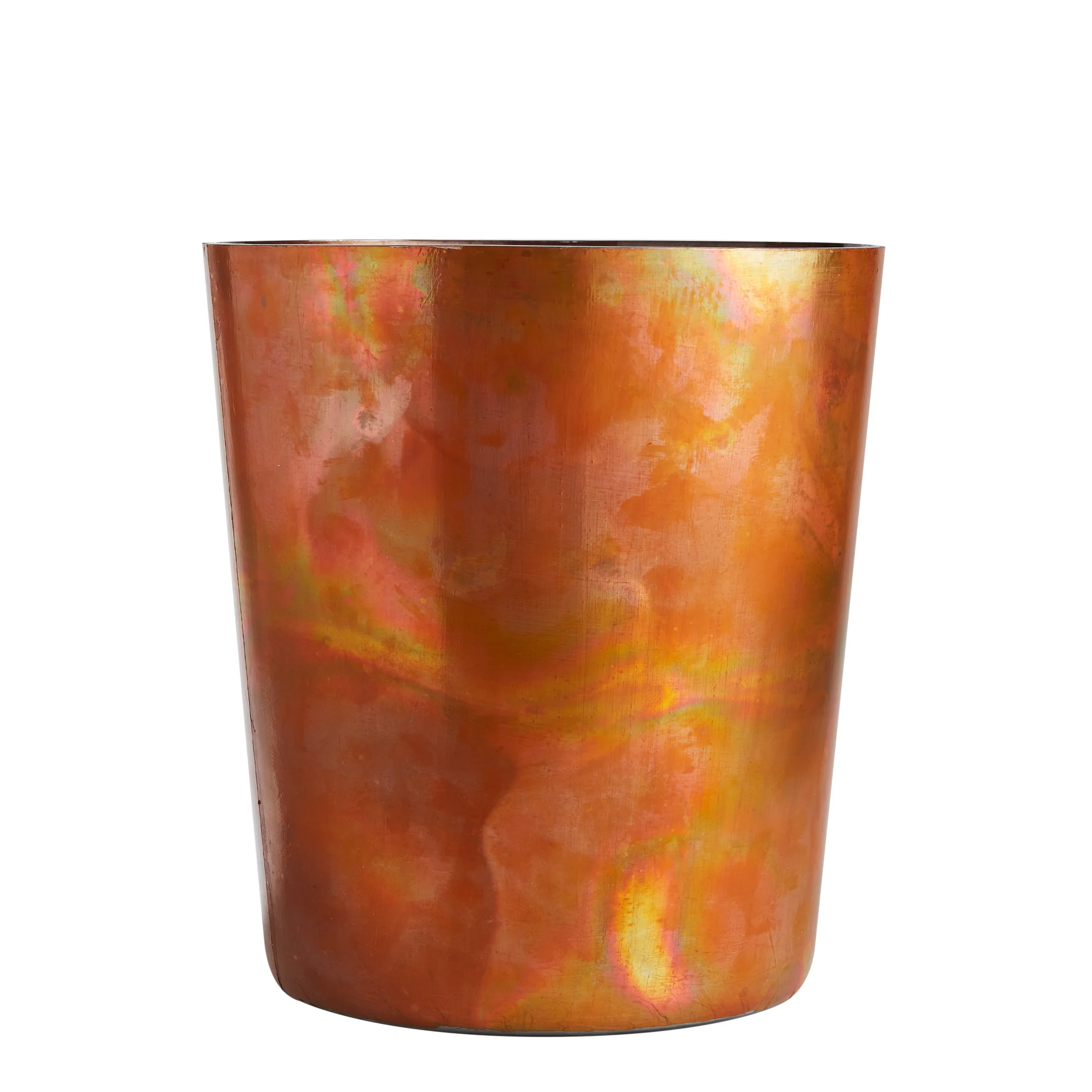 Glass Vase with Copper Sheet for Hire - 095