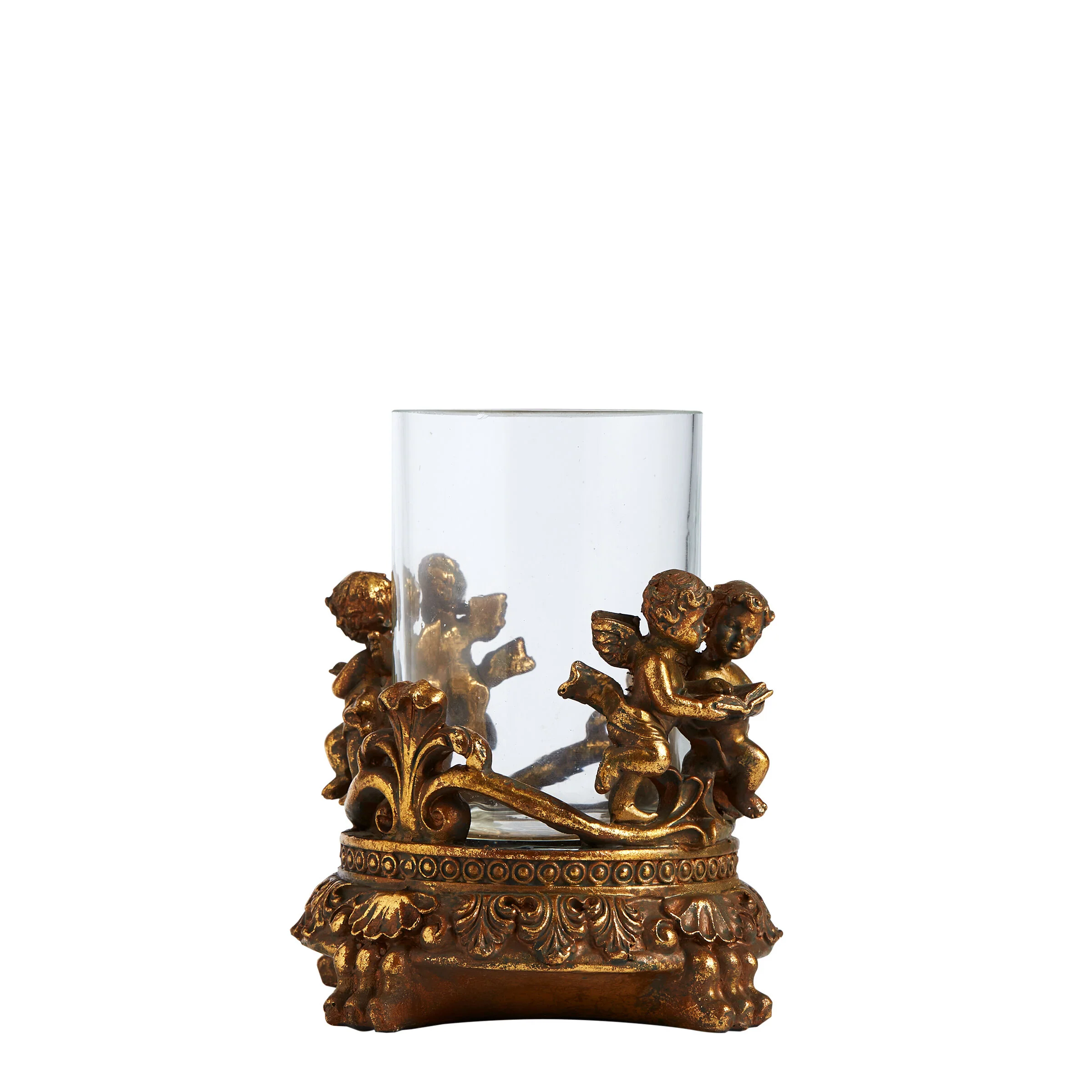 Gold Angel Candle Votive for Hire - 071