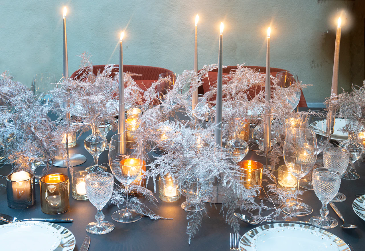 Gold Skosberg Cylinder Tealight for Hire - 258 - Image 4