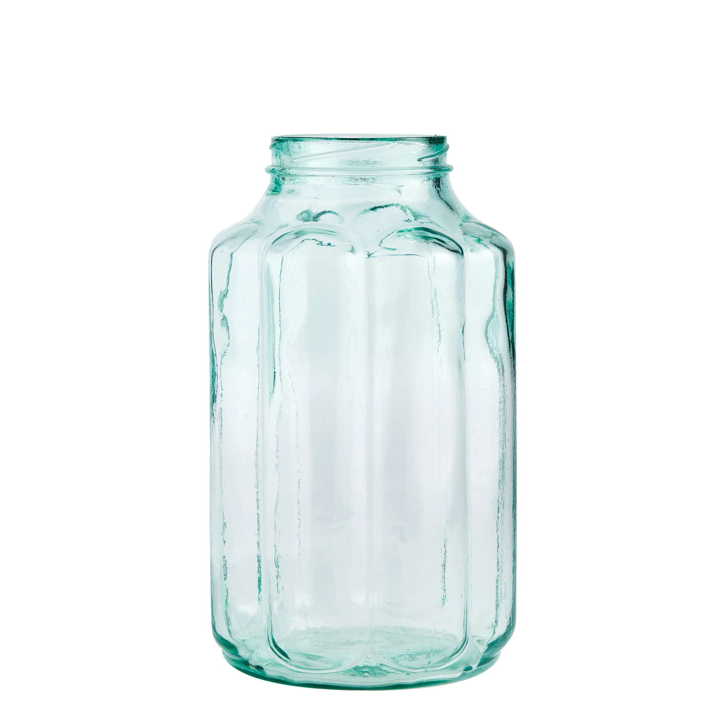 Green Glass Vase for Hire - 027