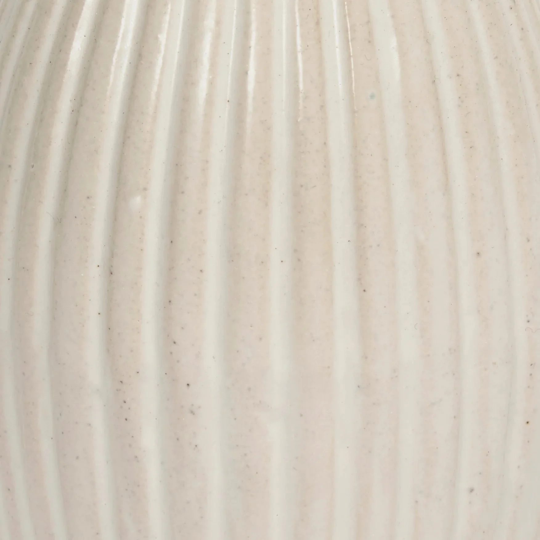 Cream Grooved Bud Vases (Set of 3) - Image 5