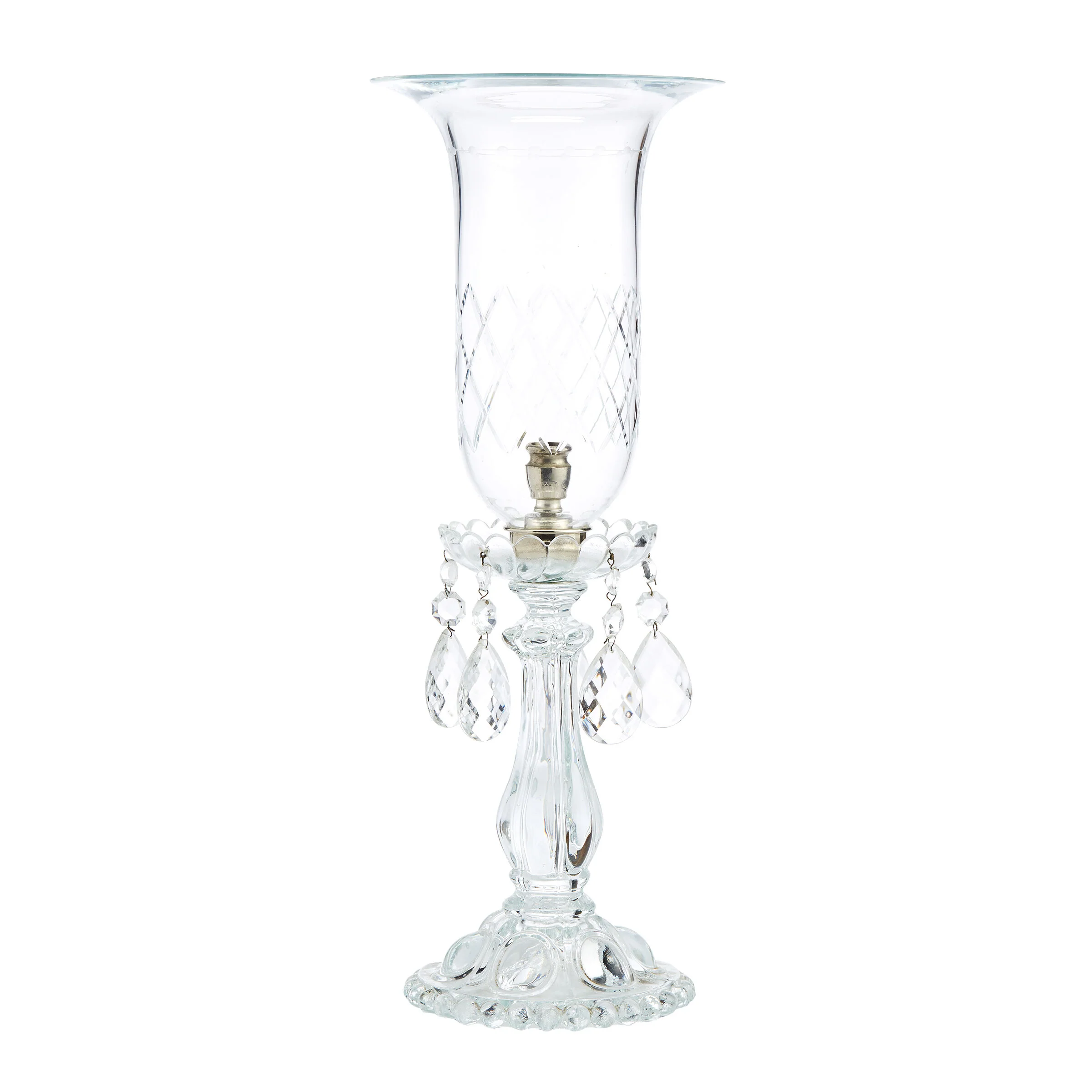 Hanging Crystal Teardrop Urn Vase for Hire - 130