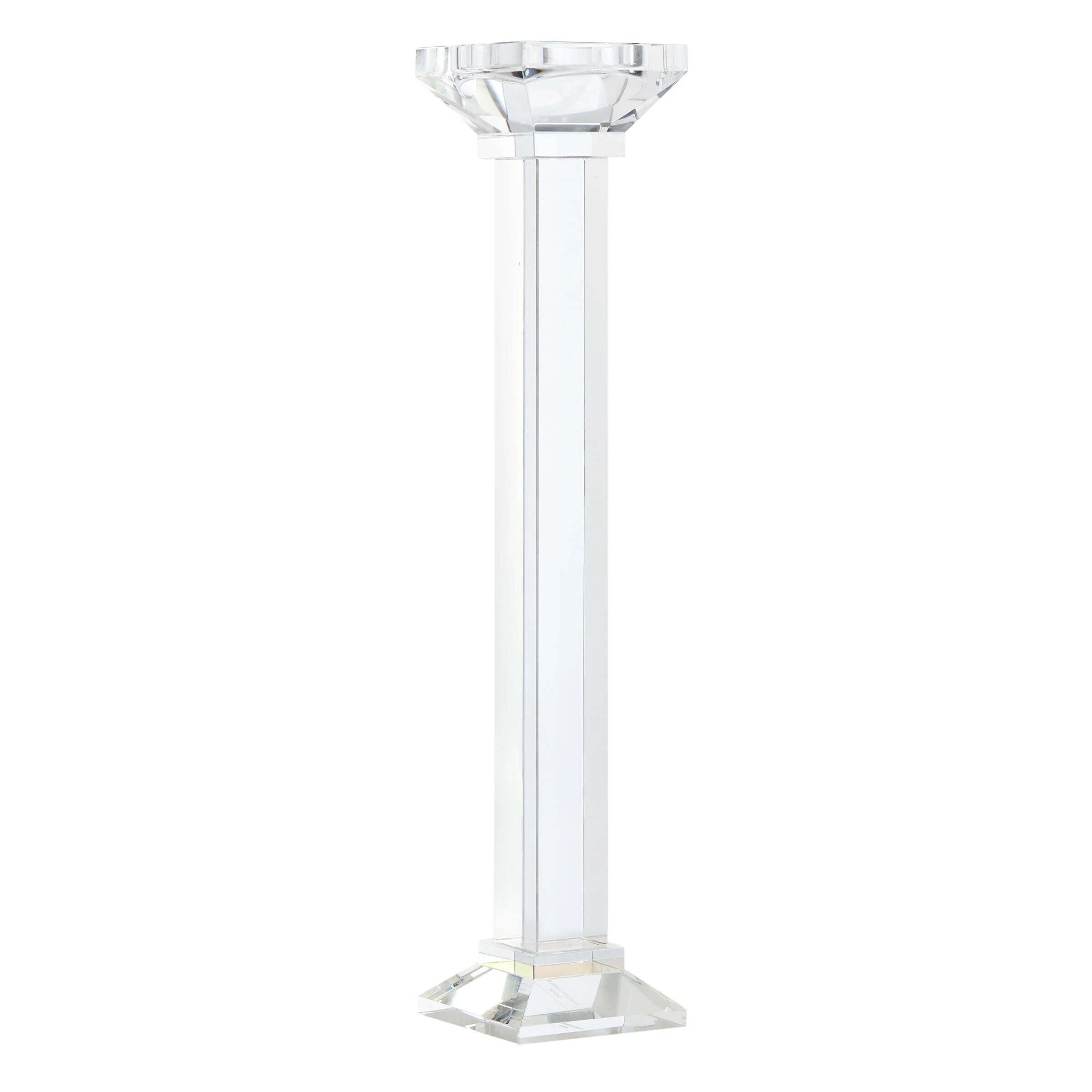 Large Crystal Kenneth Turner Candleholder for Hire - 041