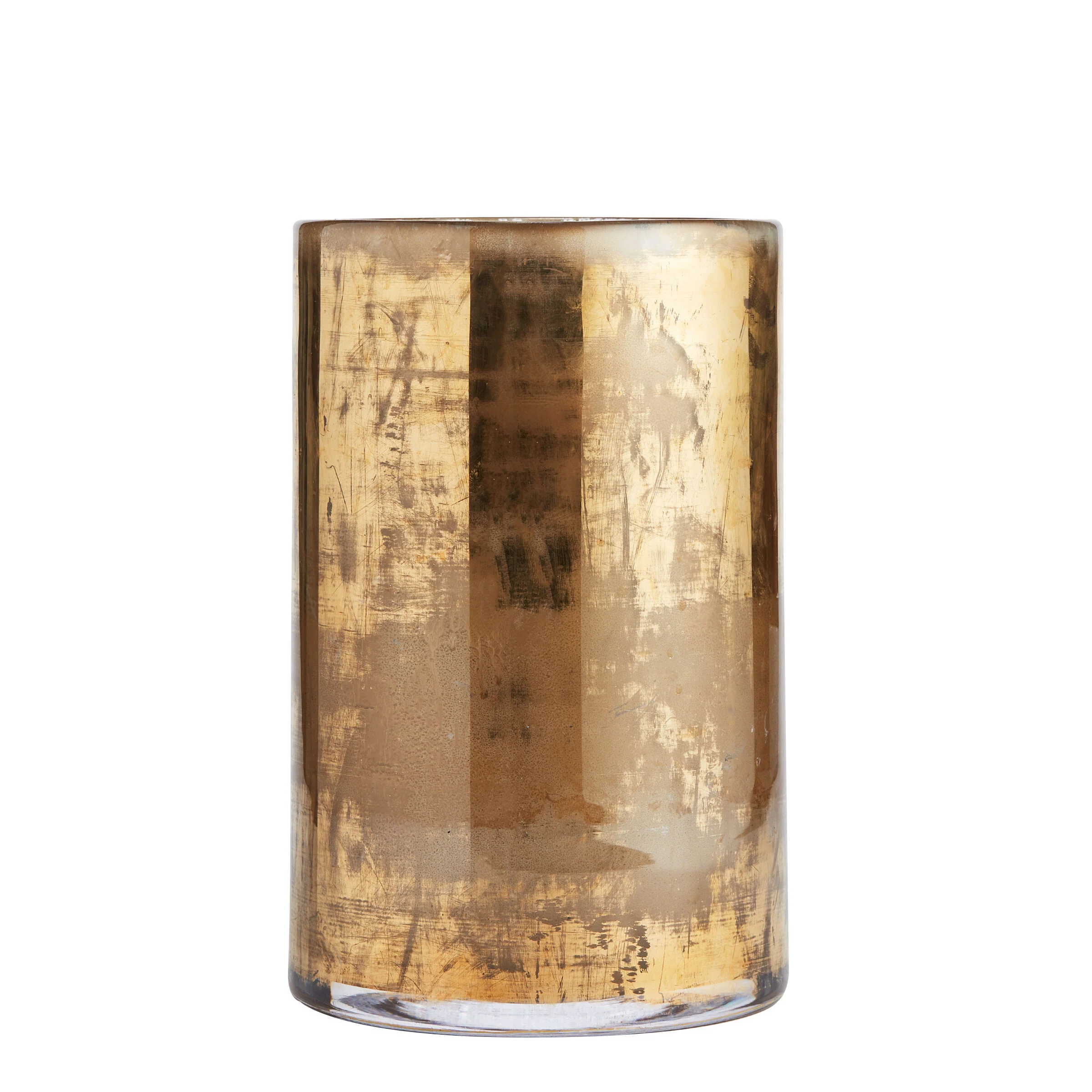 Large Rustic Gold Skosberg Tealight for Hire - 259