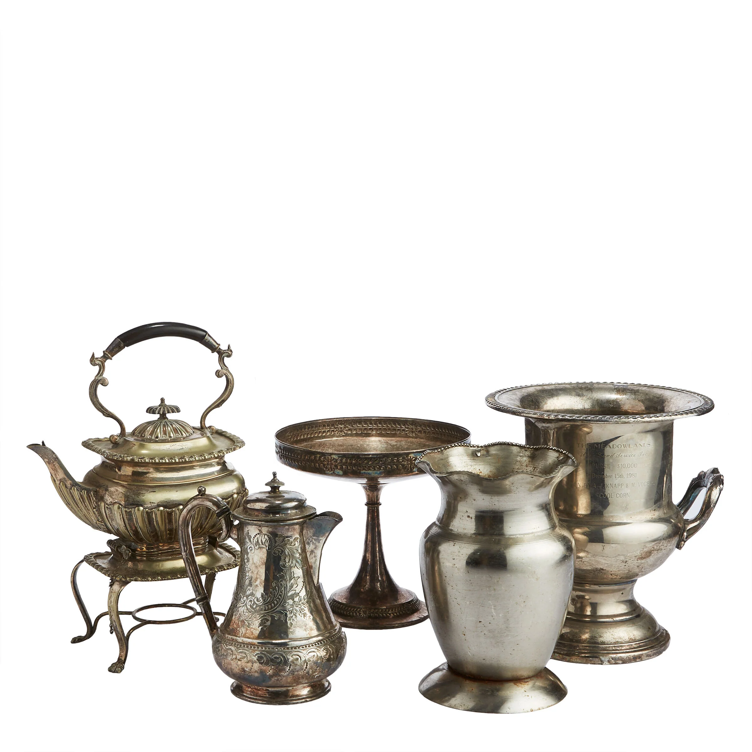 Large Vintage Silver Collection for Hire - 122