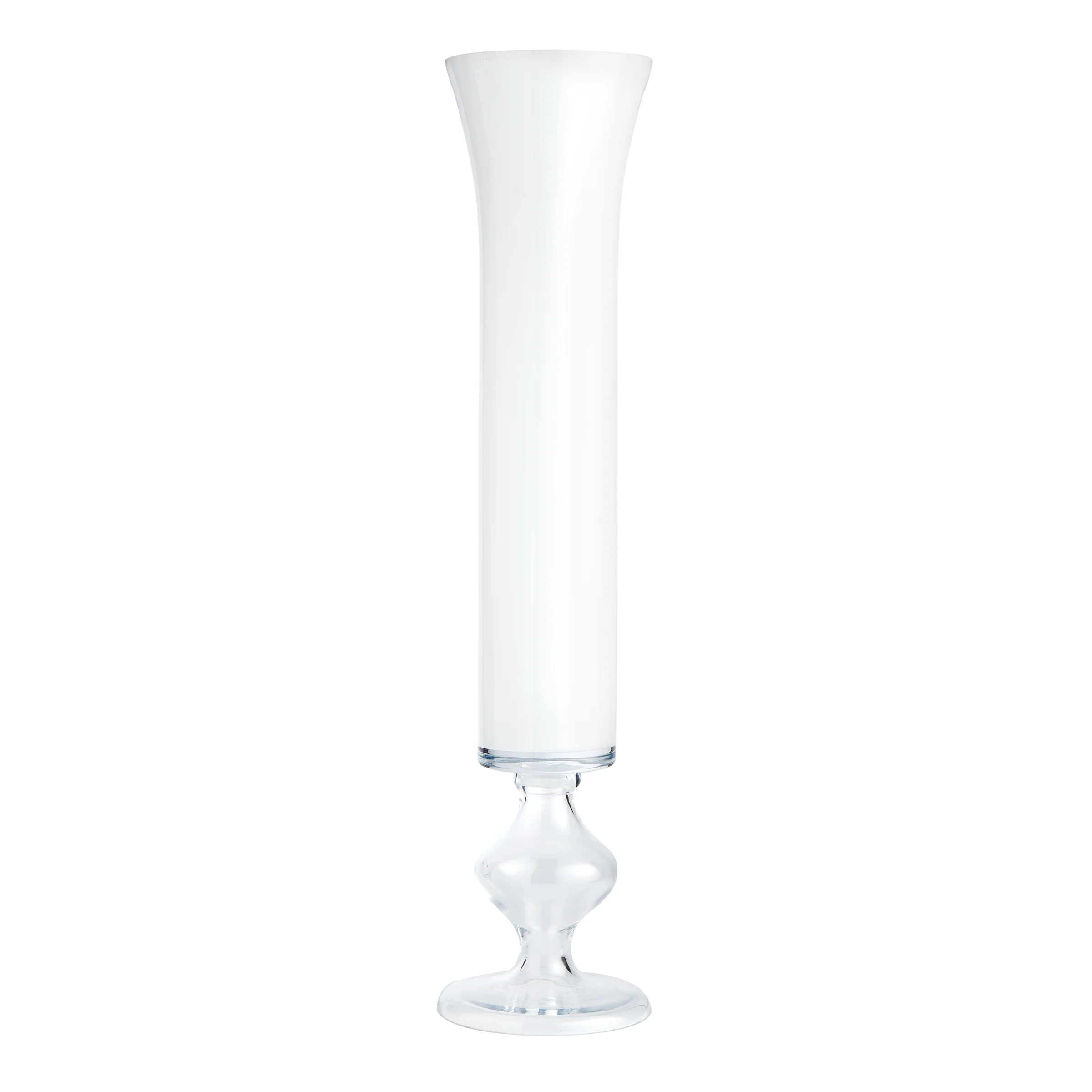 Large White Lily Vase for Hire - 012