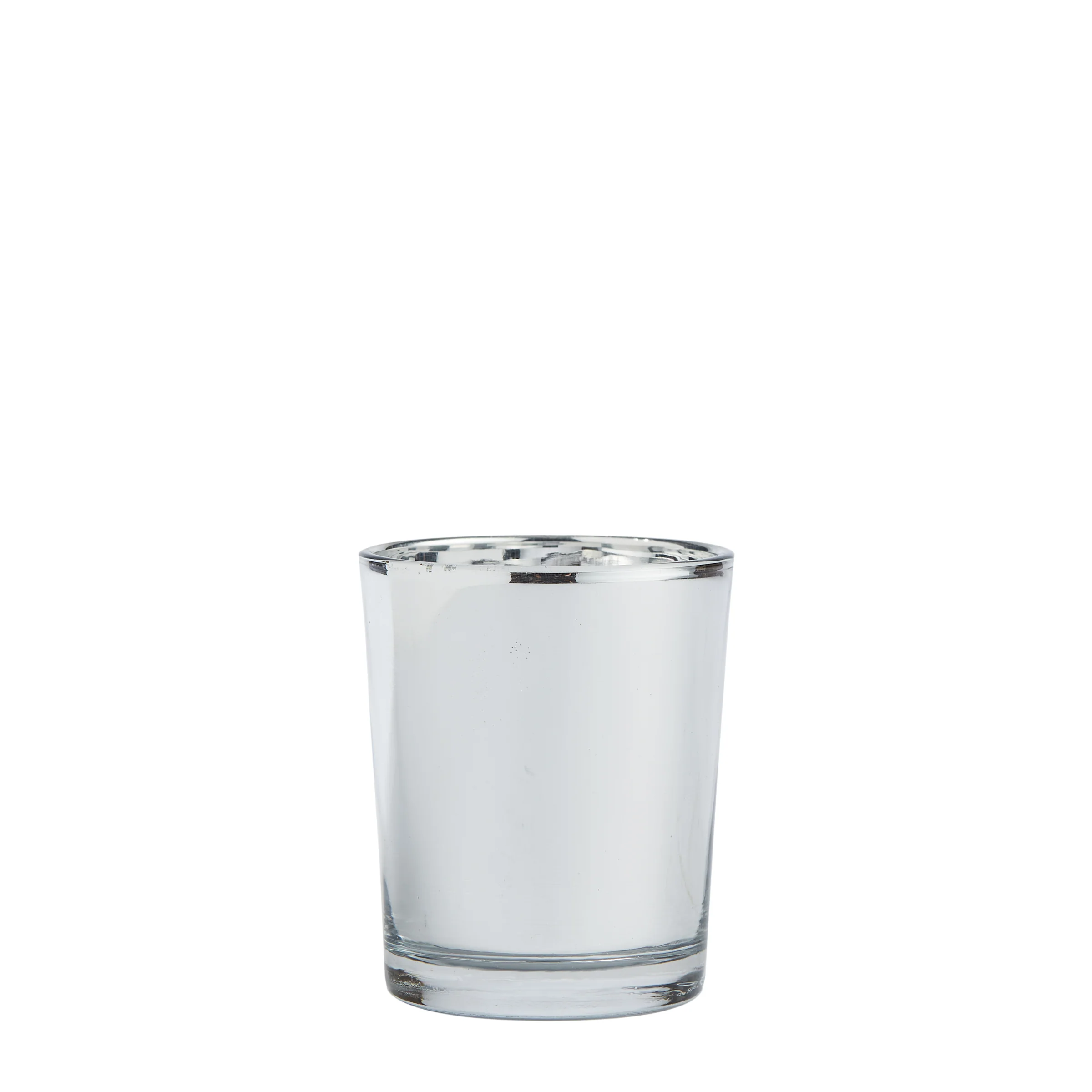 Matt Silver Tealight for Hire - 065
