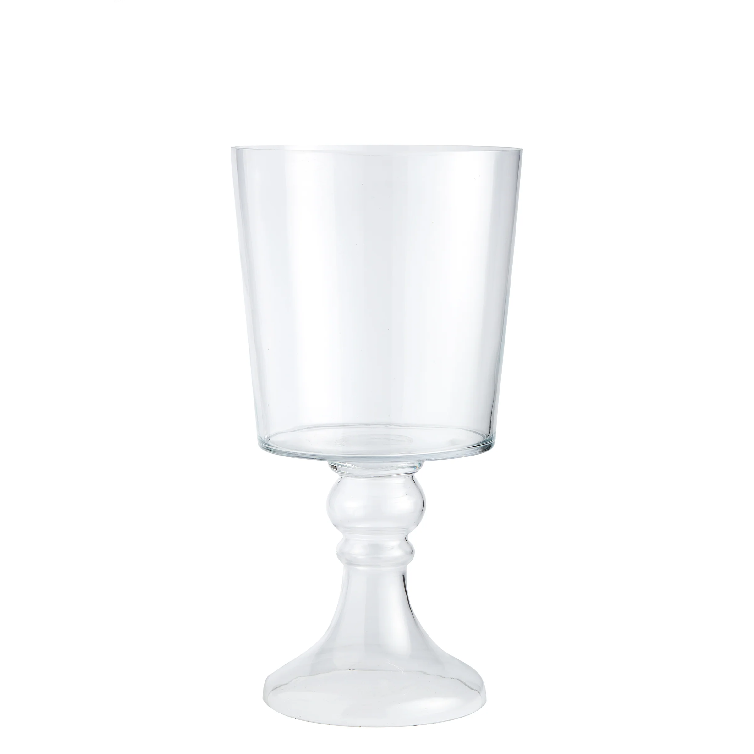 Medium Glass Chalice Vase for Hire - 026