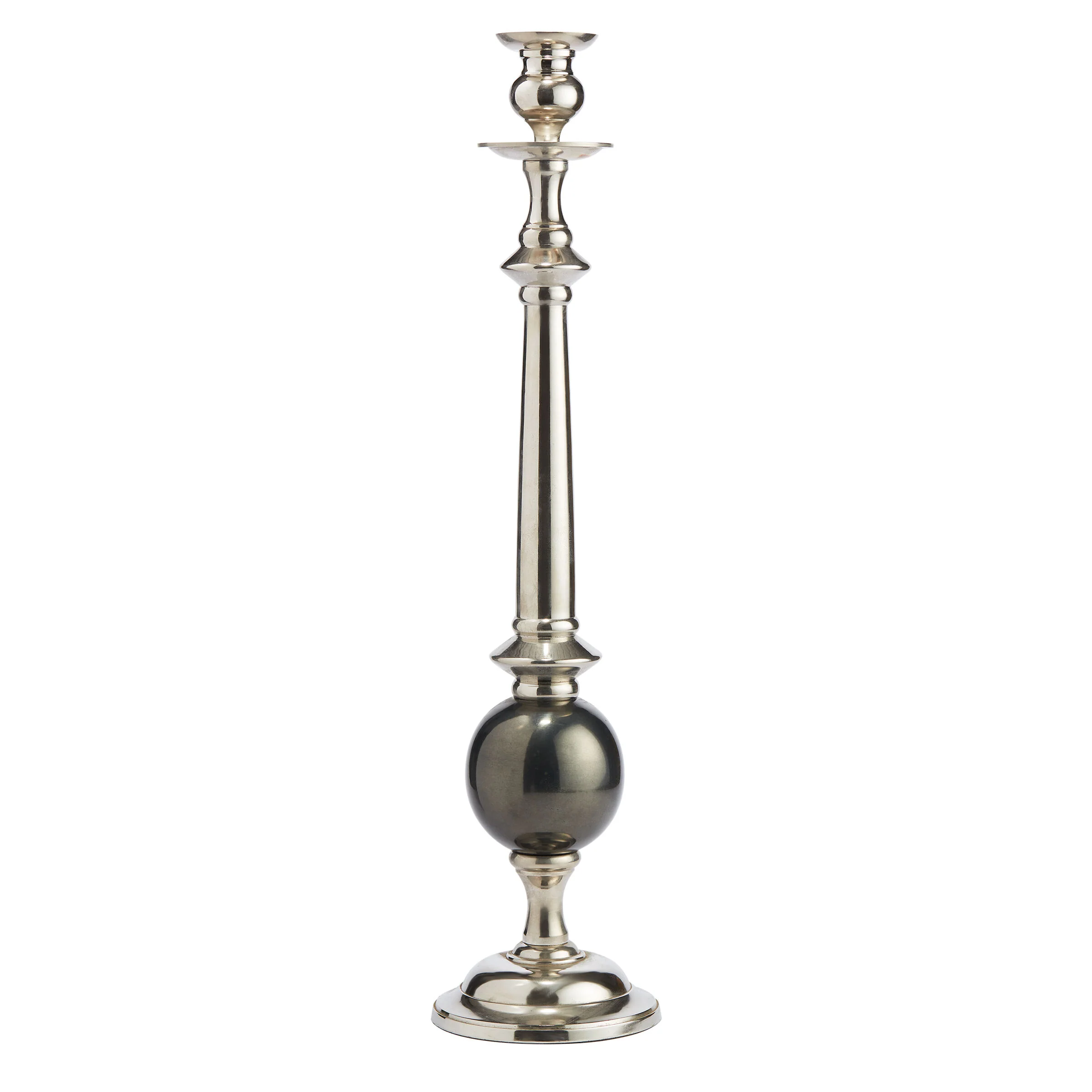 Black One Bead Candlestick for Hire - 084
