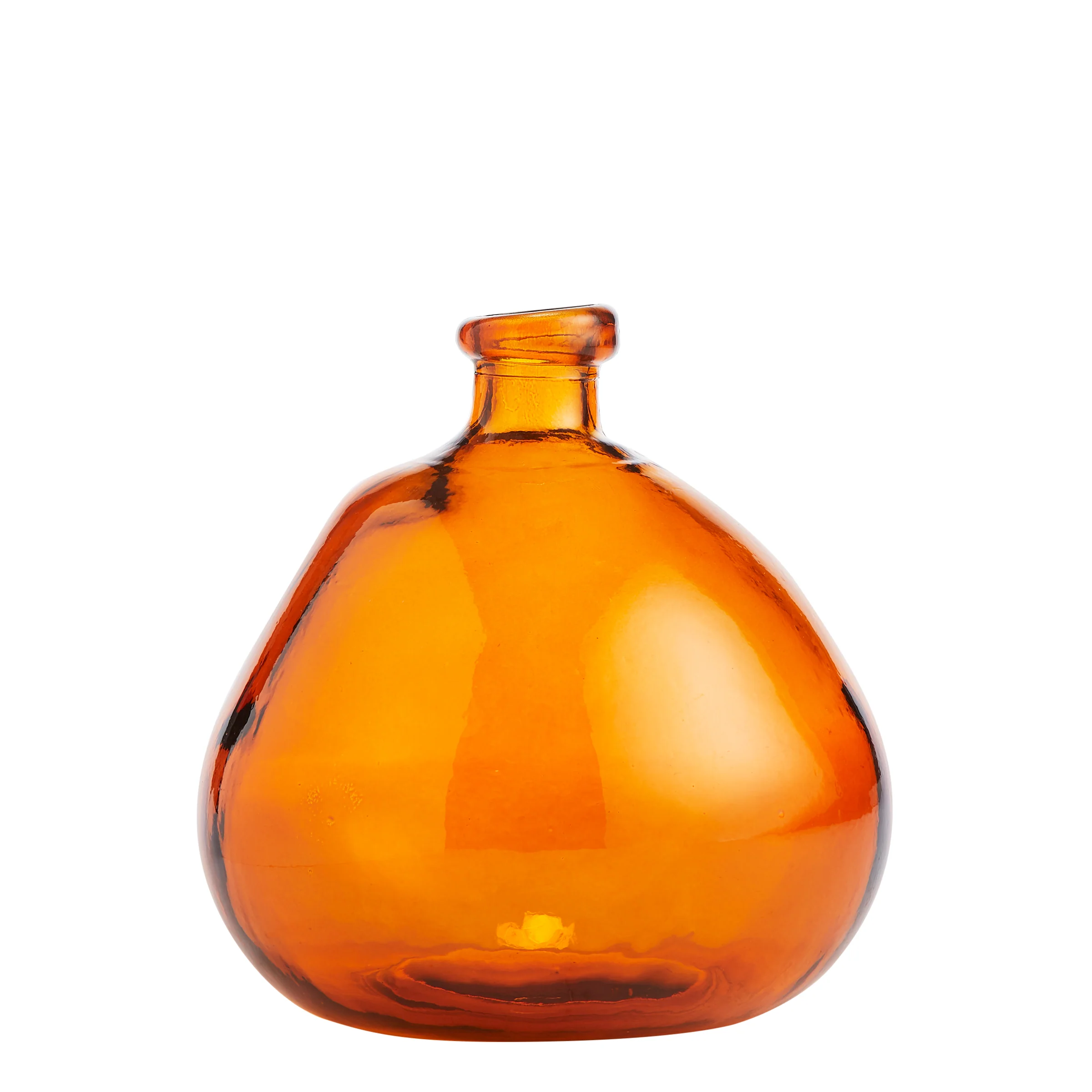 Orange Bulb Vase for hire - 176