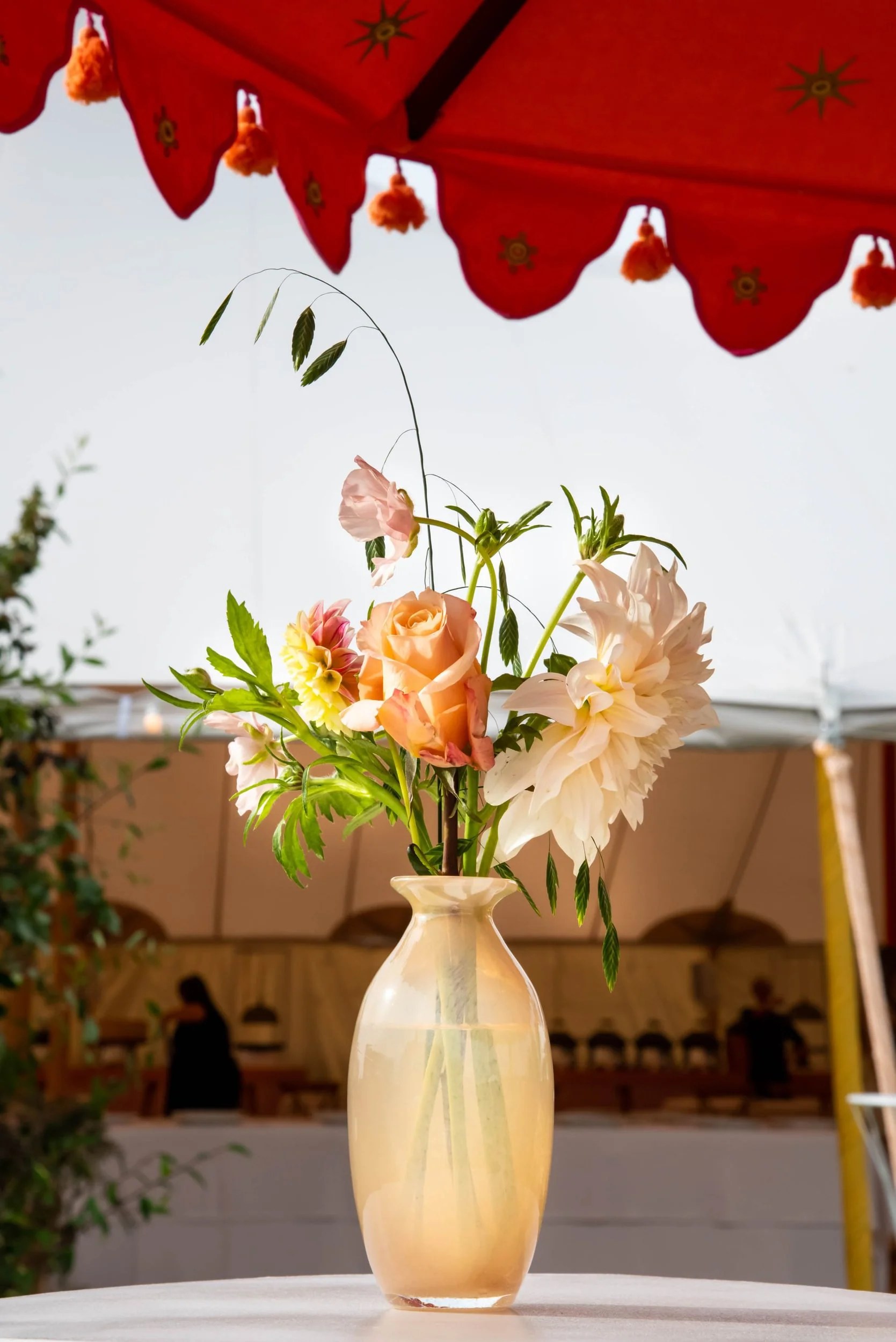 Pink Glass Bud Vase for Hire - 3081 - Image 2