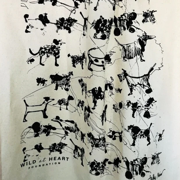Sally Muir Wild at Heart Foundation Tea Towel - Image 3