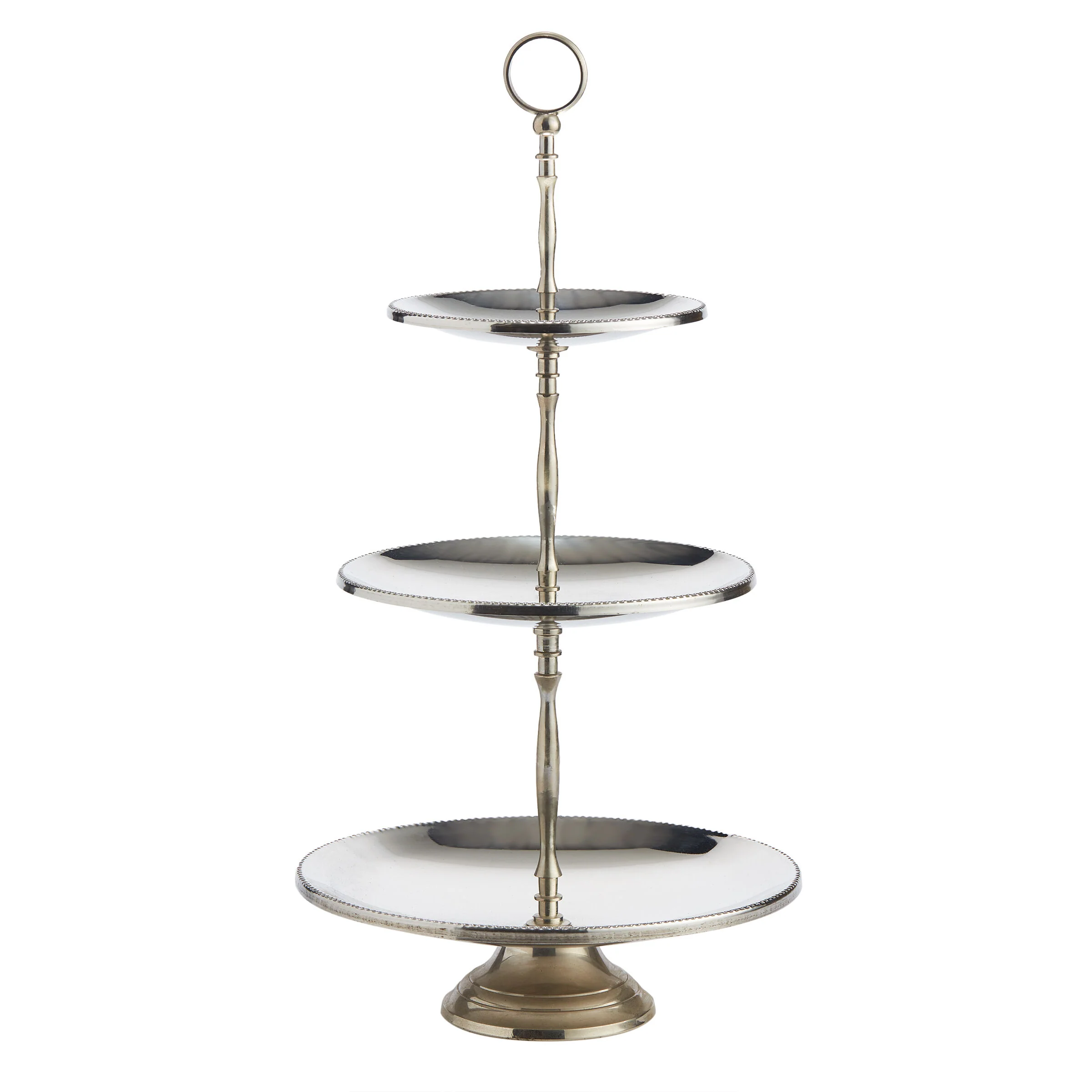 Silver Cake Stand for Hire - 118