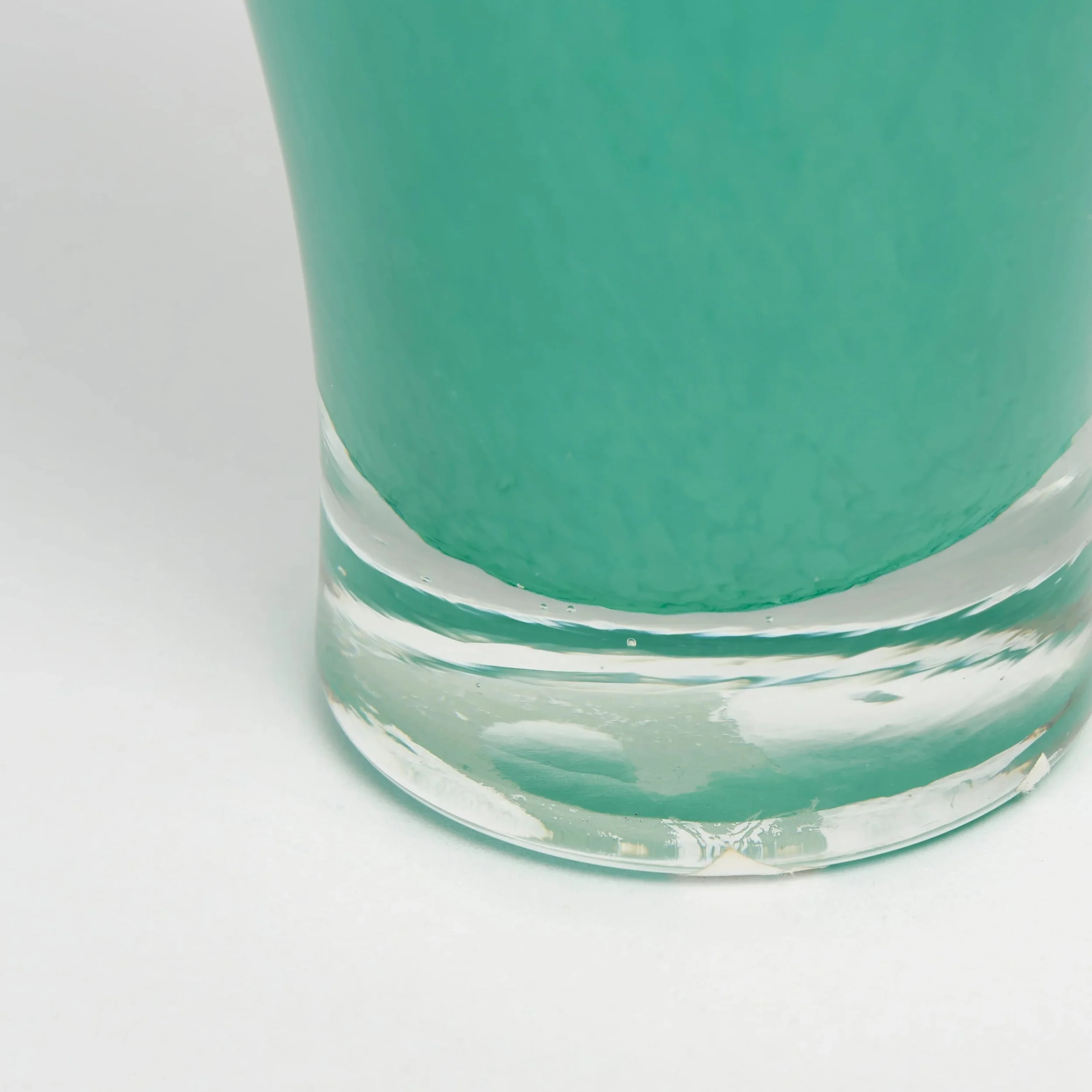 Turquoise Cylinder Bud Vase - Image 3