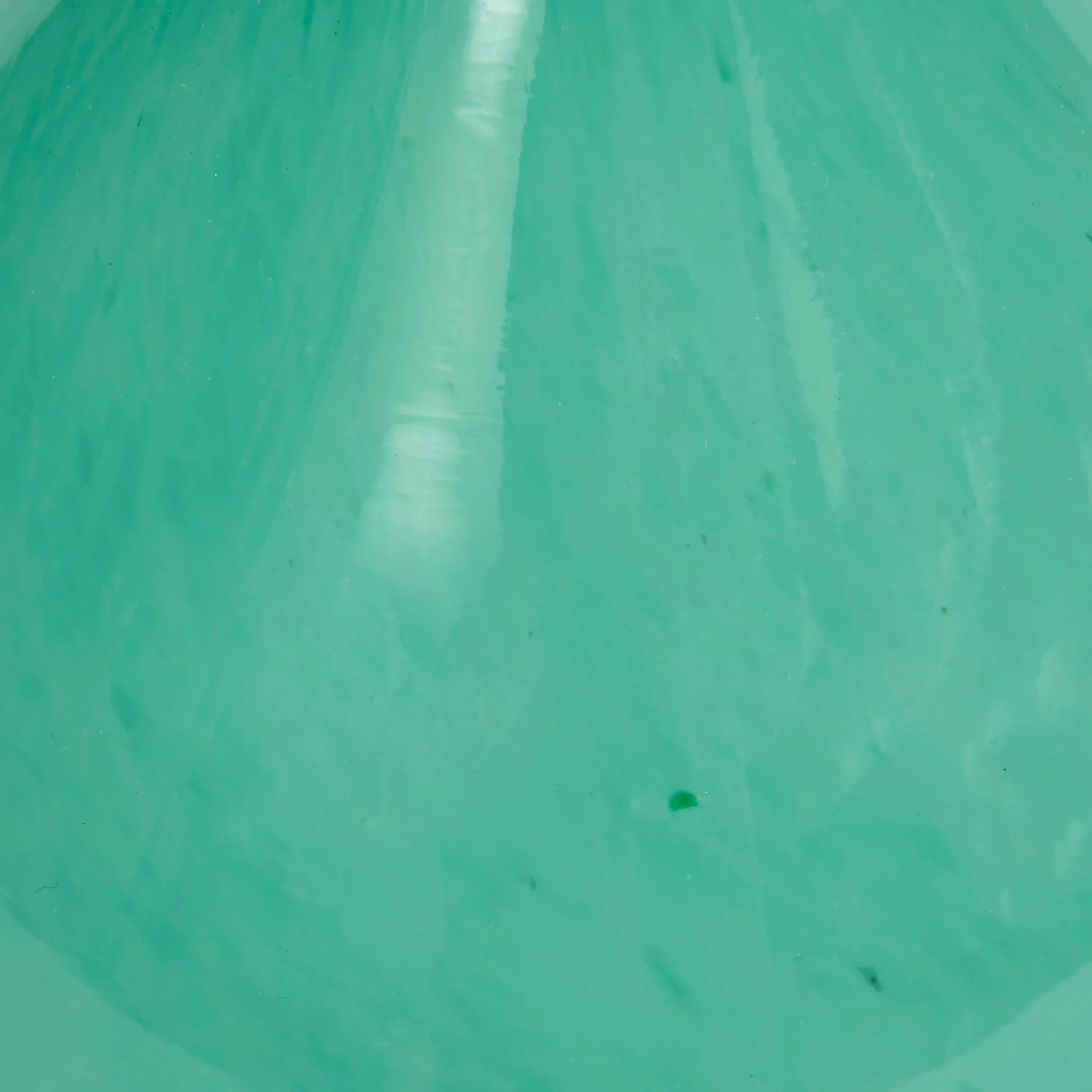 Turquoise Rounded Bud Vase - Image 4
