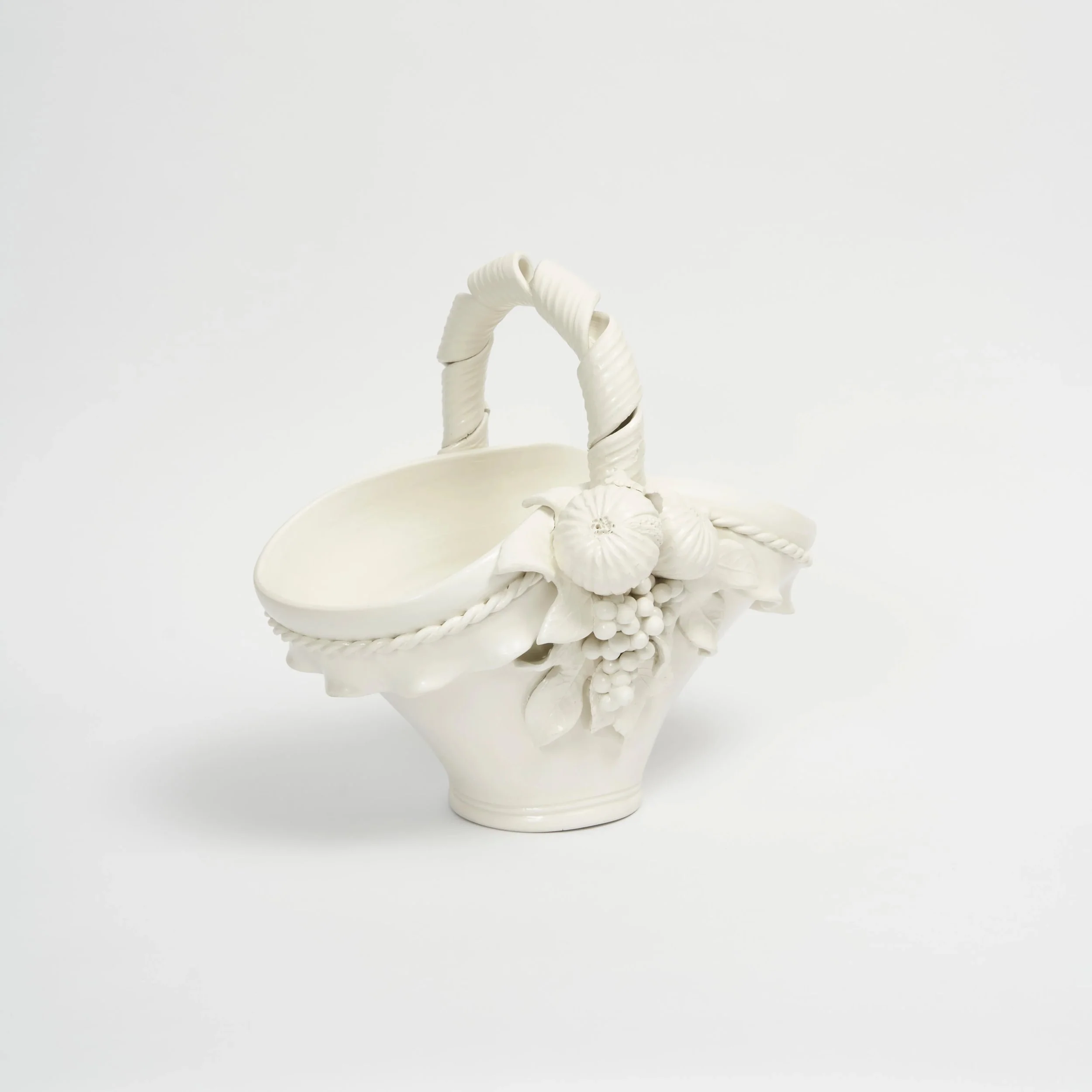 White Fruit Basket - Image 2