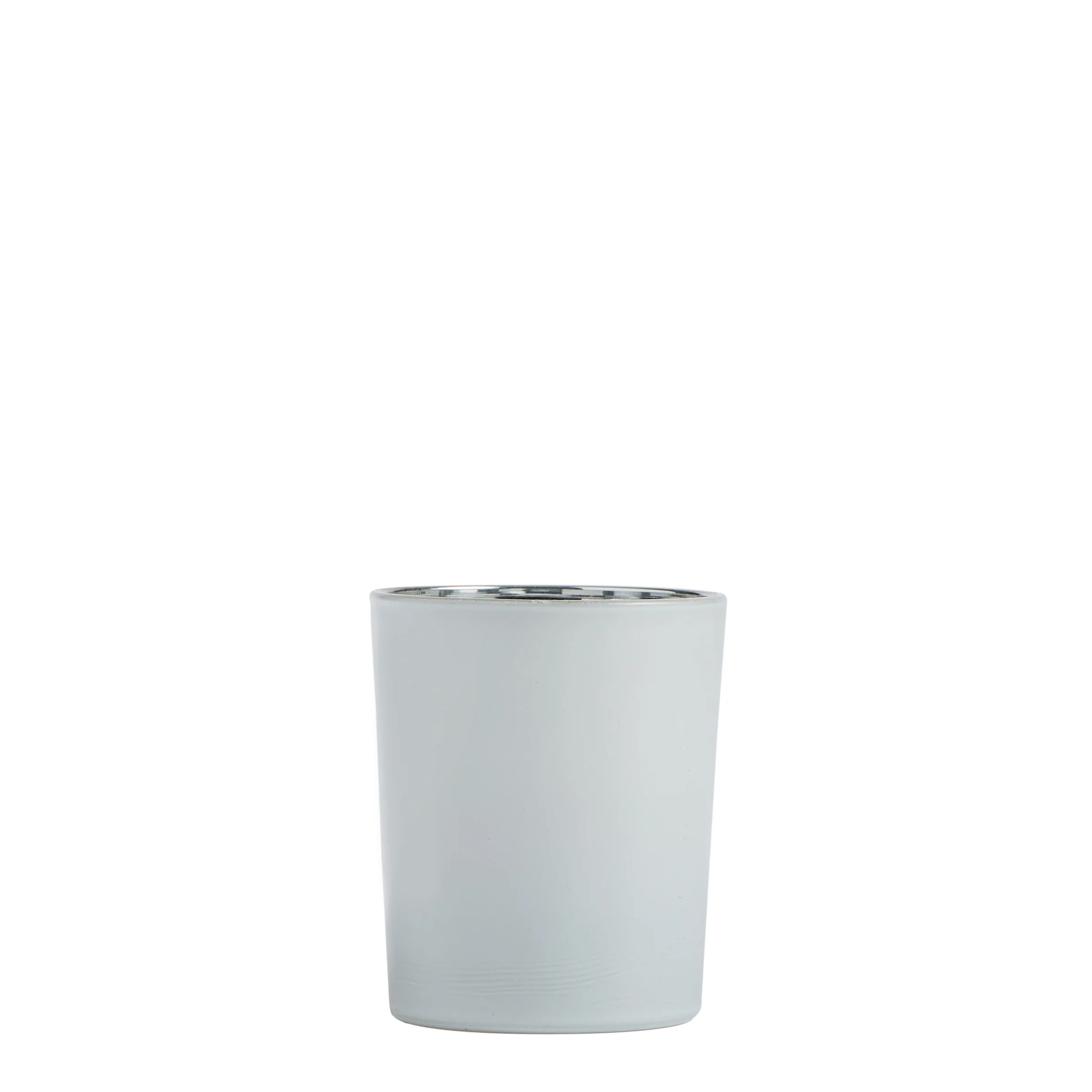 White Glass Tealight for Hire - 073