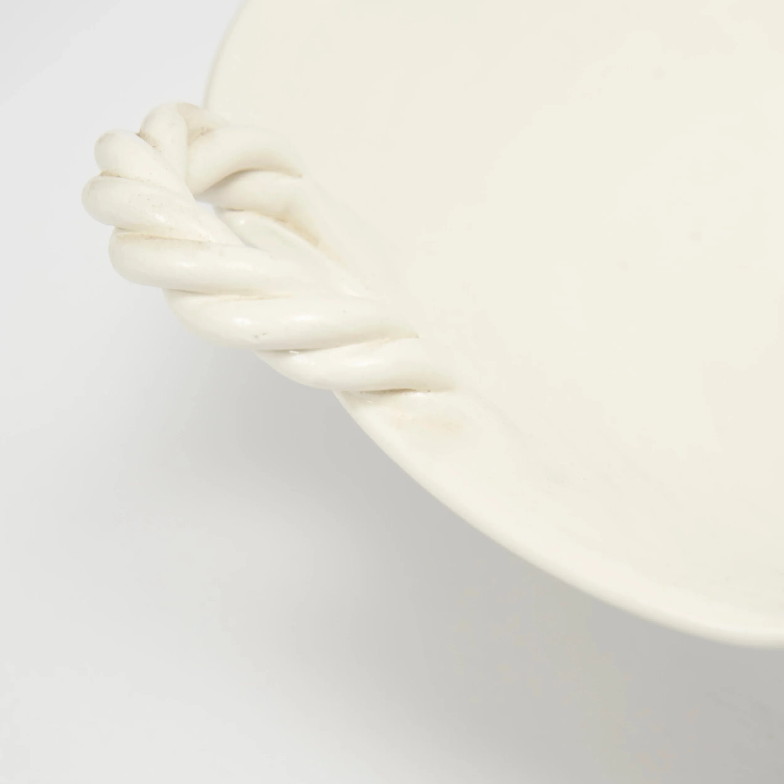 White Shallow Bowl - Image 2