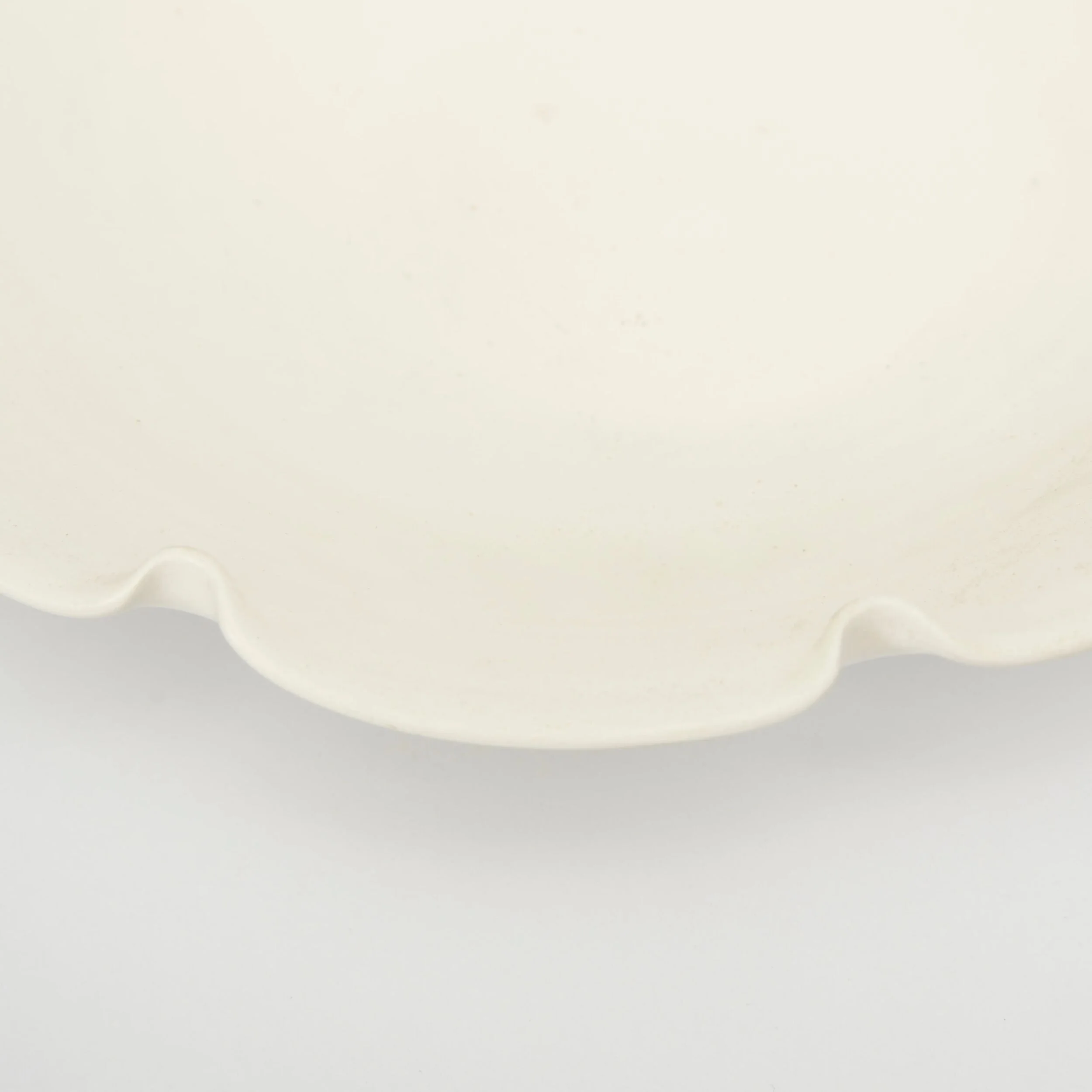 White Shallow Bowl - Image 3